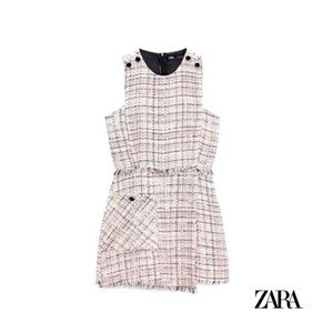 🚨CLEARANCE SALE🚨 “NEW” ZARA Blogger Favourite Tweed Jumpsuit